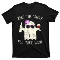 Funny Halloween Ghost Costume for Candy Lovers T-Shirt