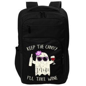 Funny Halloween Ghost Costume for Candy Lovers Impact Tech Backpack