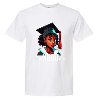 Future HBCU Grad History Black College Girl Women Melanin Garment-Dyed Heavyweight T-Shirt