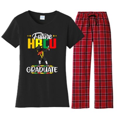 Future HBCU Graduate Afro Black  College Graduation Women's Flannel Pajama Set