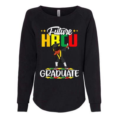 Future HBCU Graduate Afro Black  College Graduation Womens California Wash Sweatshirt