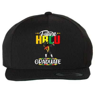 Future HBCU Graduate Afro Black  College Graduation Wool Snapback Cap