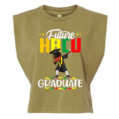 Future HBCU Graduate Afro Black  College Graduation Garment-Dyed Women's Muscle Tee