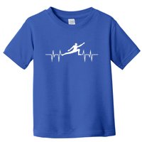 Fencing Heartbeat Gift Fence Sport Sword Helmet Gift Toddler T-Shirt