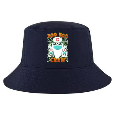 Funny Halloween Ghost Nurse Boo Boo Crew Cool Comfort Performance Bucket Hat