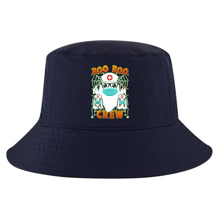 Funny Halloween Ghost Nurse Boo Boo Crew Cool Comfort Performance Bucket Hat