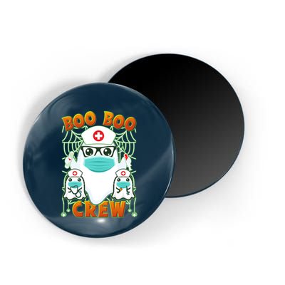 Funny Halloween Ghost Nurse Boo Boo Crew Magnet