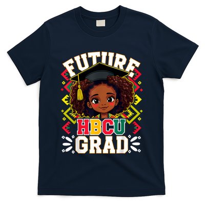 Future Hbcu Grad Black Girl Afro Black History Month T-Shirt