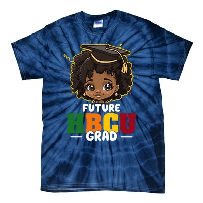 Future Hbcu Grad Girl Graduation Historically Black College Tie-Dye T-Shirt