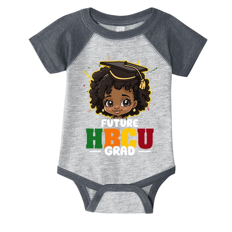 Future Hbcu Grad Girl Graduation Historically Black College Infant Baby Jersey Bodysuit