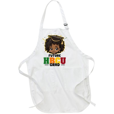 Future Hbcu Grad Girl Graduation Historically Black College Full-Length Apron With Pockets