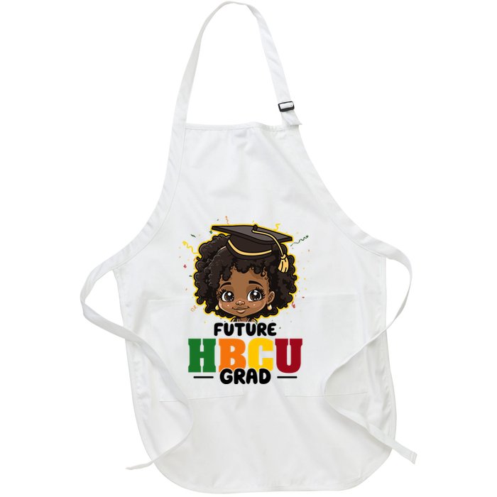 Future Hbcu Grad Girl Graduation Historically Black College Full-Length Apron With Pockets