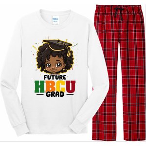 Future Hbcu Grad Girl Graduation Historically Black College Long Sleeve Pajama Set