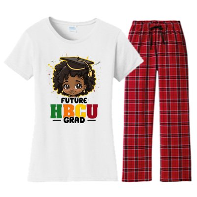 Future Hbcu Grad Girl Graduation Historically Black College Women's Flannel Pajama Set