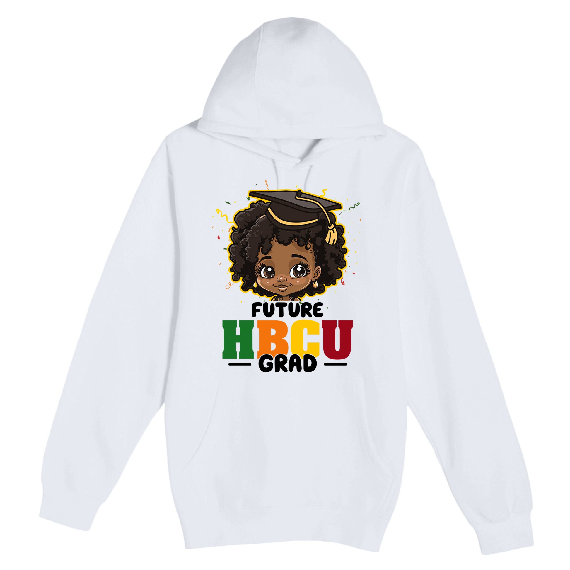 Future Hbcu Grad Girl Graduation Historically Black College Premium Pullover Hoodie