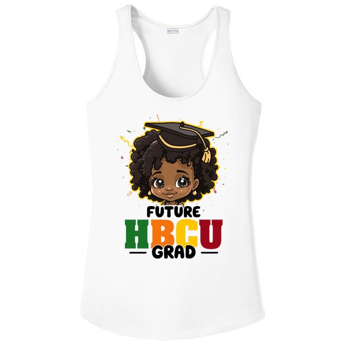 Future Hbcu Grad Girl Graduation Historically Black College Ladies PosiCharge Competitor Racerback Tank