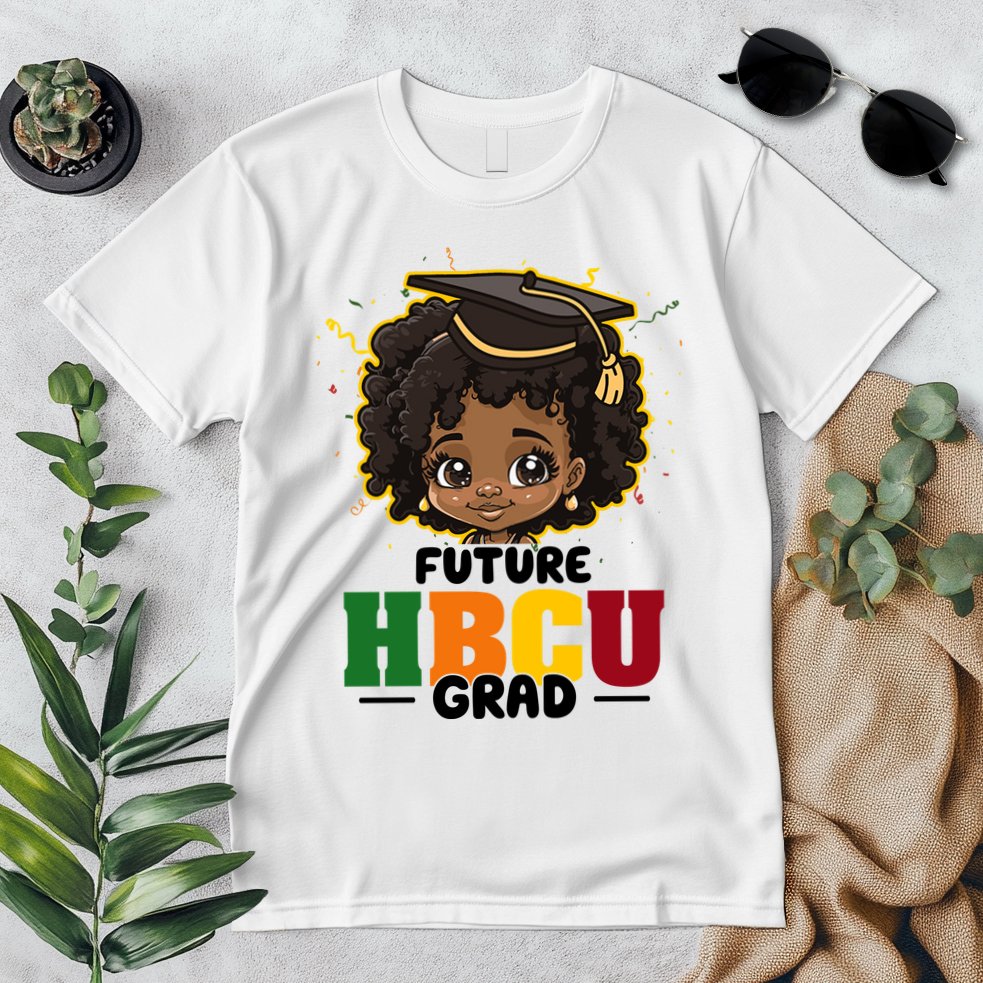 Future Hbcu Grad Girl Graduation Historically Black College Premium T-Shirt