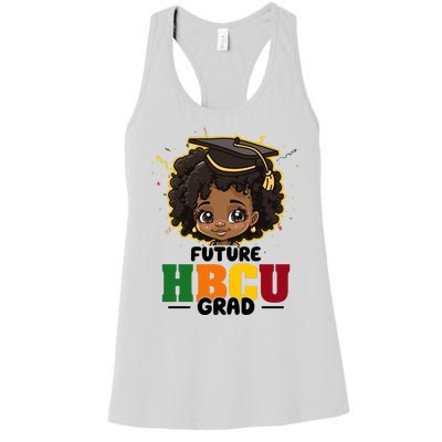 Future Hbcu Grad Girl Graduation Historically Black College Women's Racerback Tank