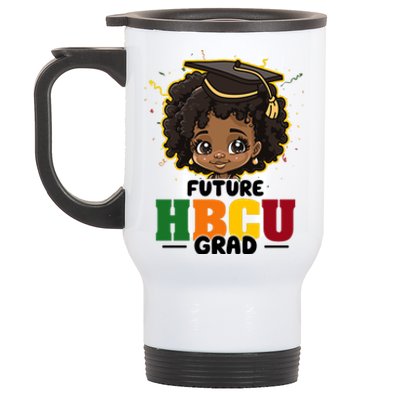 Future Hbcu Grad Girl Graduation Historically Black College Stainless Steel Travel Mug