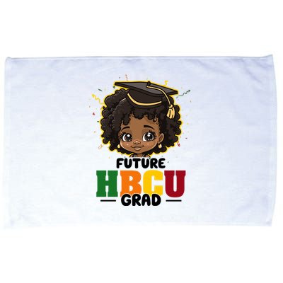 Future Hbcu Grad Girl Graduation Historically Black College Microfiber Hand Towel