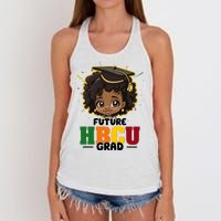 Future Hbcu Grad Girl Graduation Historically Black College Women's Knotted Racerback Tank