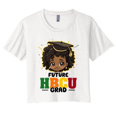 Future Hbcu Grad Girl Graduation Historically Black College Crop Top