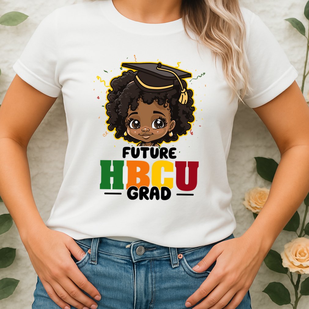 Future Hbcu Grad Girl Graduation Historically Black College Womens T-Shirt