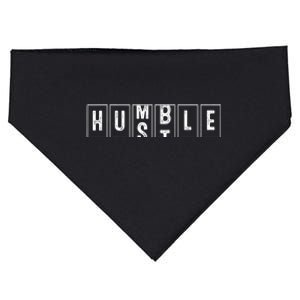 Funny Hustle Gift For Men And Women Cool Humble Odometer USA-Made Doggie Bandana