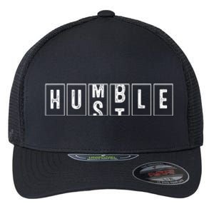 Funny Hustle Gift For Men And Women Cool Humble Odometer Flexfit Unipanel Trucker Cap