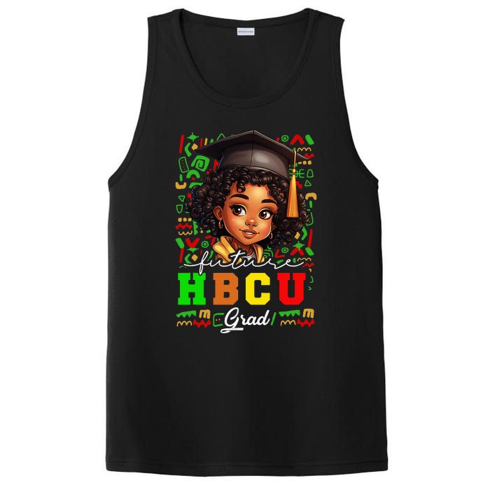 Future Hbcu Grad Black Girl Graduation Hbcu College PosiCharge Competitor Tank