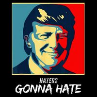 Funny Haters Gonna Hate Quote Cooling Performance Crew T-Shirt