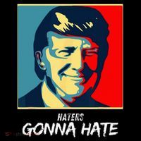 Funny Haters Gonna Hate Quote Sustainable Bucket Hat