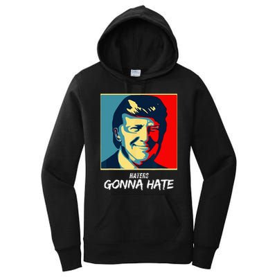 Funny Haters Gonna Hate Quote Women's Pullover Hoodie
