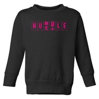 Funny Hustle Gift For Men And Women Cool Humble Odometer Toddler Sweatshirt