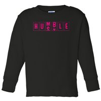 Funny Hustle Gift For Men And Women Cool Humble Odometer Toddler Long Sleeve Shirt