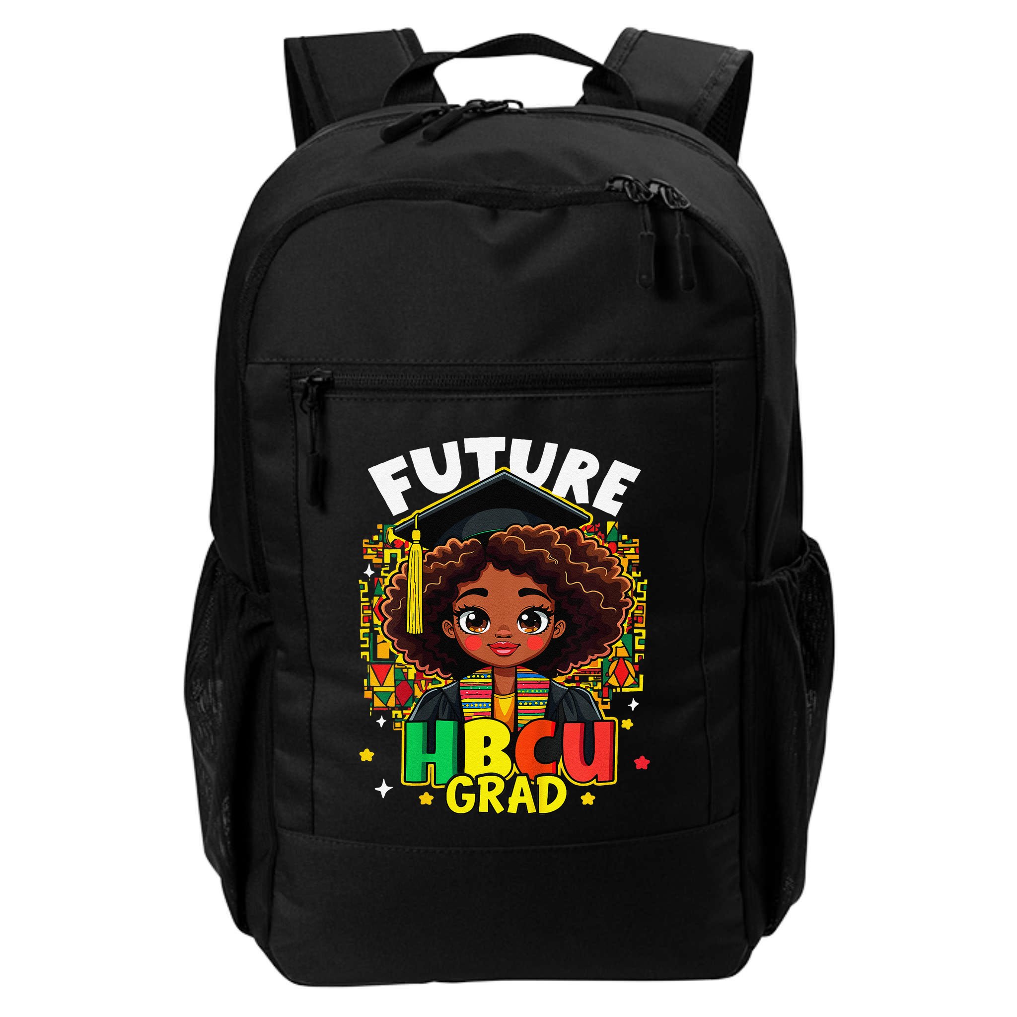 Future Hbcu Grad Black Girl Afro Black History Month Backpack