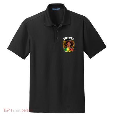 Future Hbcu Grad Black Girl Afro Black History Month Dry Zone Grid Polo