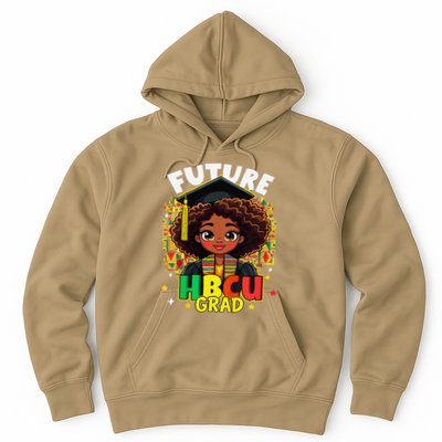Future Hbcu Grad Black Girl Afro Black History Month Hoodie