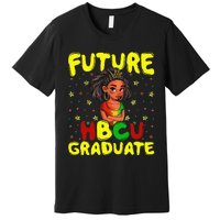 Future HBCU Grad History Black College Melanin Premium T-Shirt