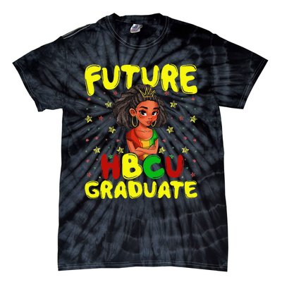 Future HBCU Grad History Black College Melanin Tie-Dye T-Shirt