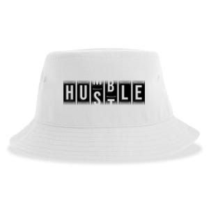 Funny Hustle Gift For Men And Women Cool Humble Odometer Sustainable Bucket Hat