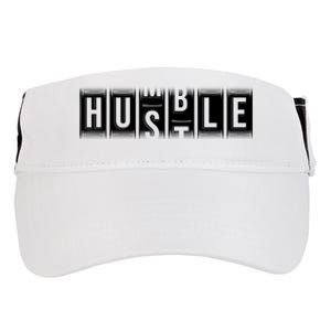 Funny Hustle Gift For Men And Women Cool Humble Odometer Adult Drive Performance Visor