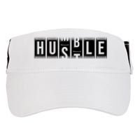 Funny Hustle Gift For Men And Women Cool Humble Odometer Adult Drive Performance Visor