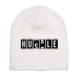 Funny Hustle Gift For Men And Women Cool Humble Odometer Short Acrylic Beanie