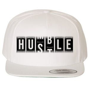 Funny Hustle Gift For Men And Women Cool Humble Odometer Wool Snapback Cap