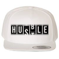 Funny Hustle Gift For Men And Women Cool Humble Odometer Wool Snapback Cap