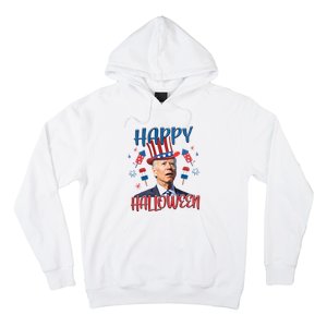 Funny Happy Halloween Biden Fourth Of July Funny 4th Of July Hoodie