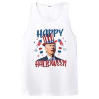 Funny Happy Halloween Biden Fourth Of July Funny 4th Of July PosiCharge Competitor Tank