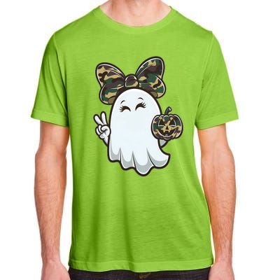 Funny Hello Hunting Season Halloween Camouflage Camo Ghost Adult ChromaSoft Performance T-Shirt