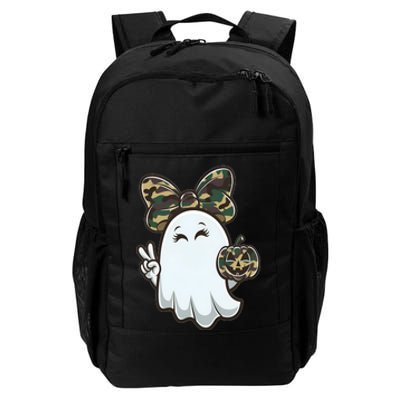 Funny Hello Hunting Season Halloween Camouflage Camo Ghost Daily Commute Backpack